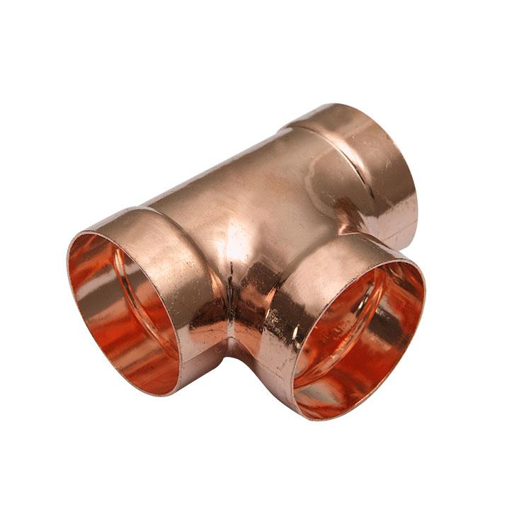 Sanitary Tee Dwv Wrought Copper C*C*C