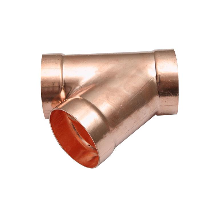 45° Wye Dwv Wrought Copper C*C*C