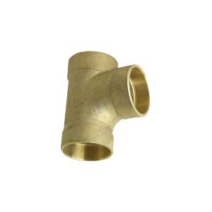 Sanitary Tee Dwv Cast Brass C*C*C