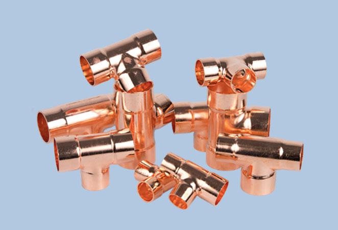 Pipe fittings with you to understand the air conditioning copper pipe copper tee